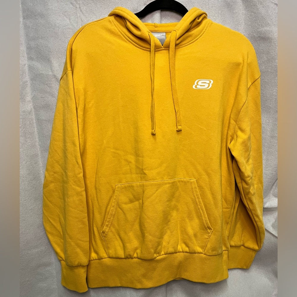 Skechers Men's Hoodie Yellow Med